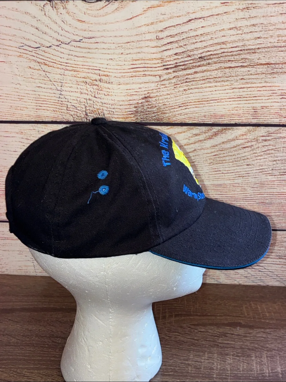 Pre owned Nickelodeon Spongebob Squarepants Black Boys Hat Size 4-7 Krabby 2003